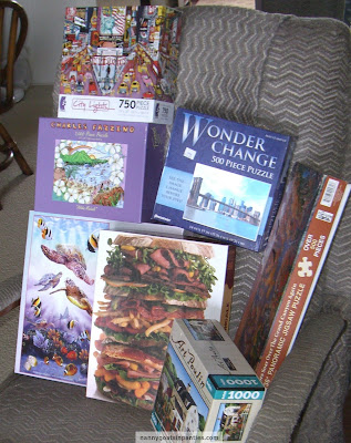 We did seven puzzles